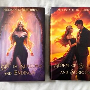 Legacy Series Books 1&2 by Melissa K. Roehrich (Aurora Crate special editions)
